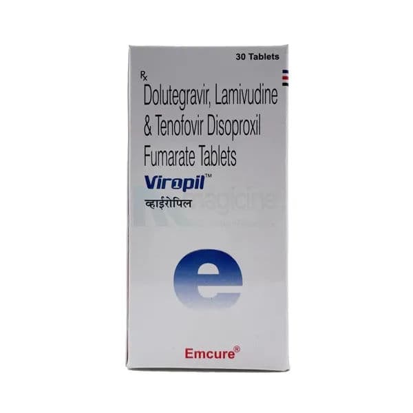 Viropil 50/300/300mg Tablet